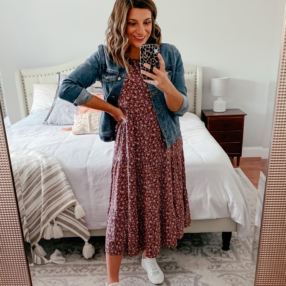 Aerie floral dress